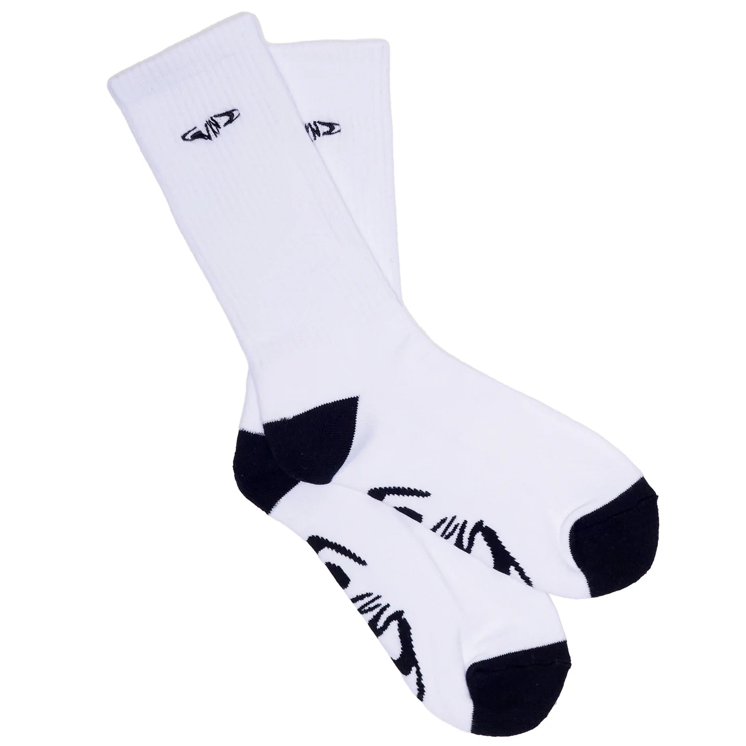 WKND - Fishbone Socks - White/Black