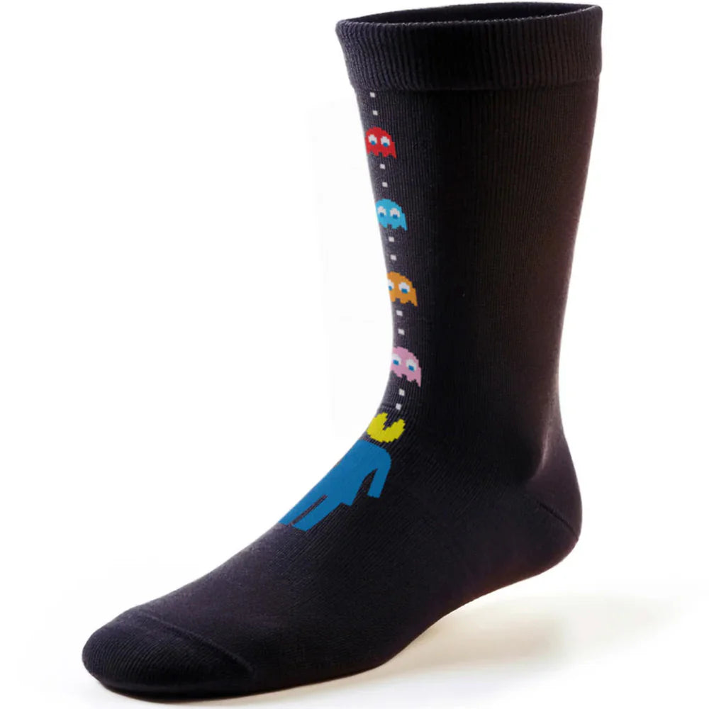 Girl - Pac-Man Game Over Socks - Black