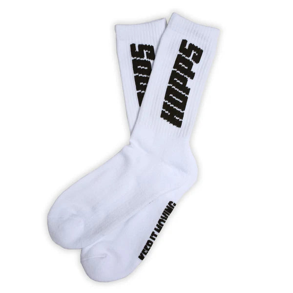 HOPPS - White/Black Socks