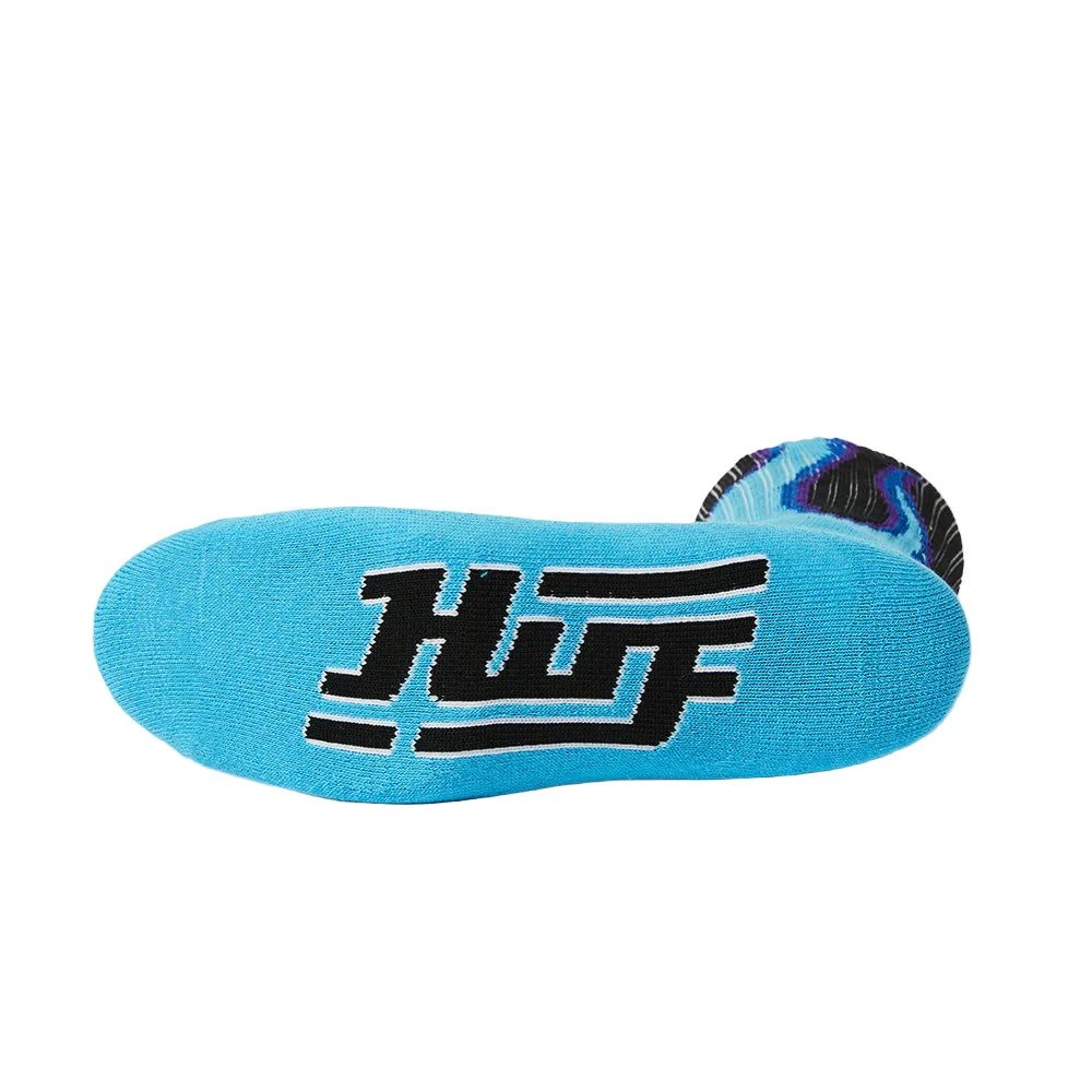 HUF Exhaust Crew Sock (Black)
