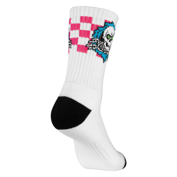 Ripper Cotton Socks - Checker - Powell Peralta