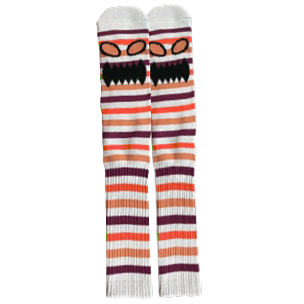 Toy Machine Monster Face Sock - Orange