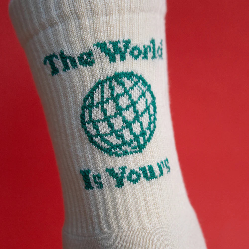 The World Is Yours Socks - Supa Dupa Goods