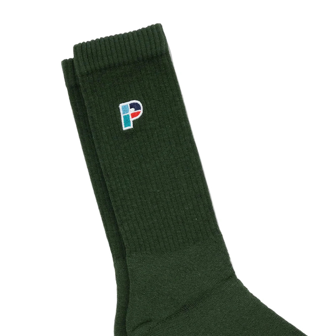 Parlez Lewis Sock - Deep Green