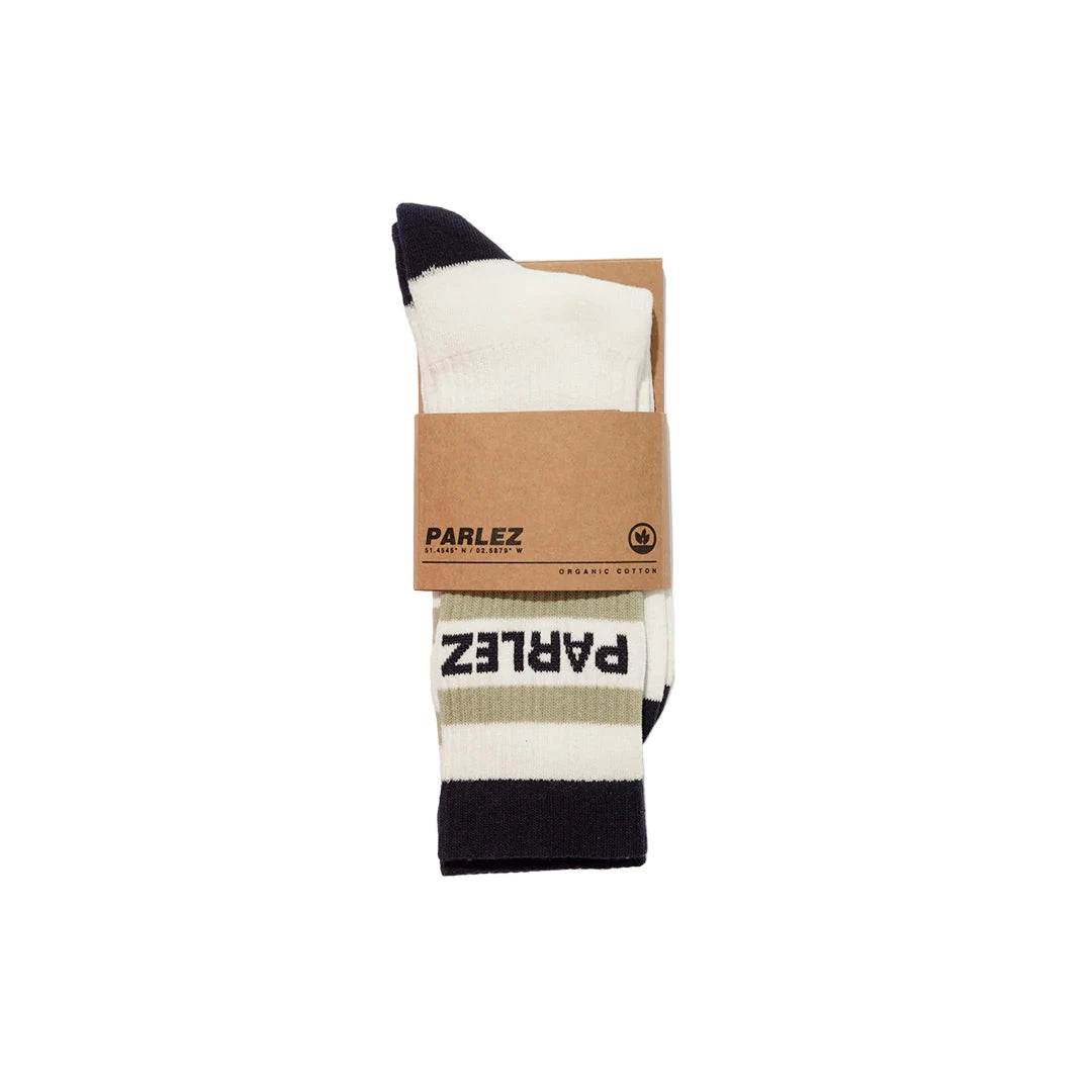 Parlez Strive Sock - White / Midnight