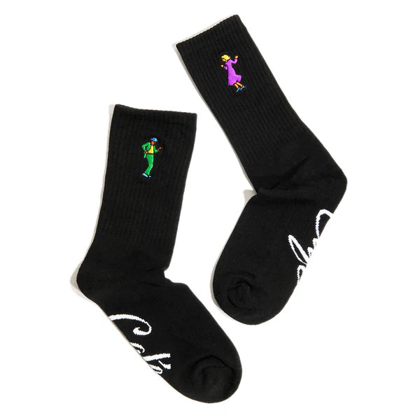 Swing Socks - Black - Skateboard Cafe