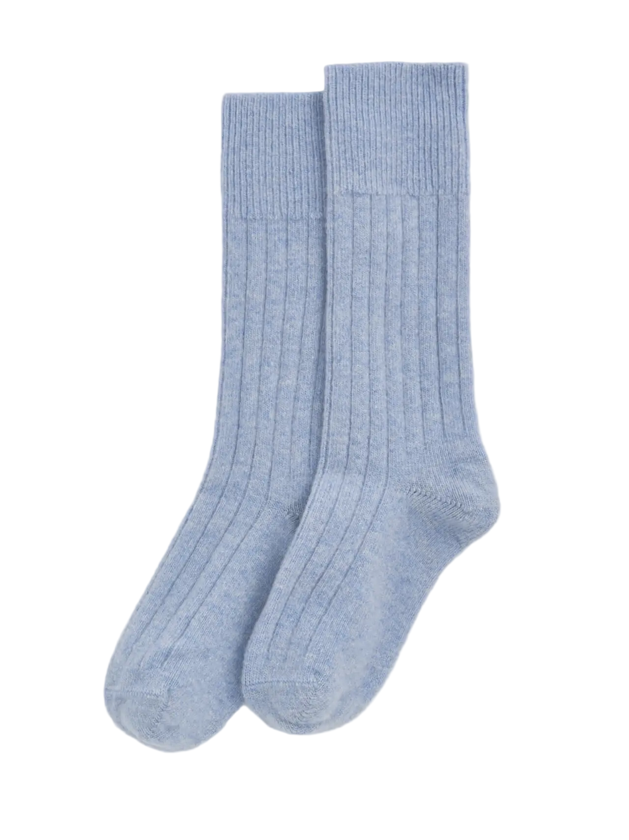 Morning Blue Merino Socks
