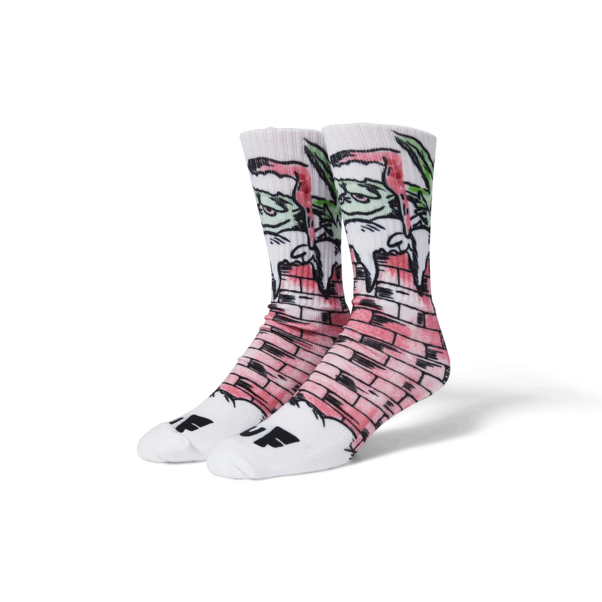 HUF Chimney Buddy Digital Sock (White) - O/S