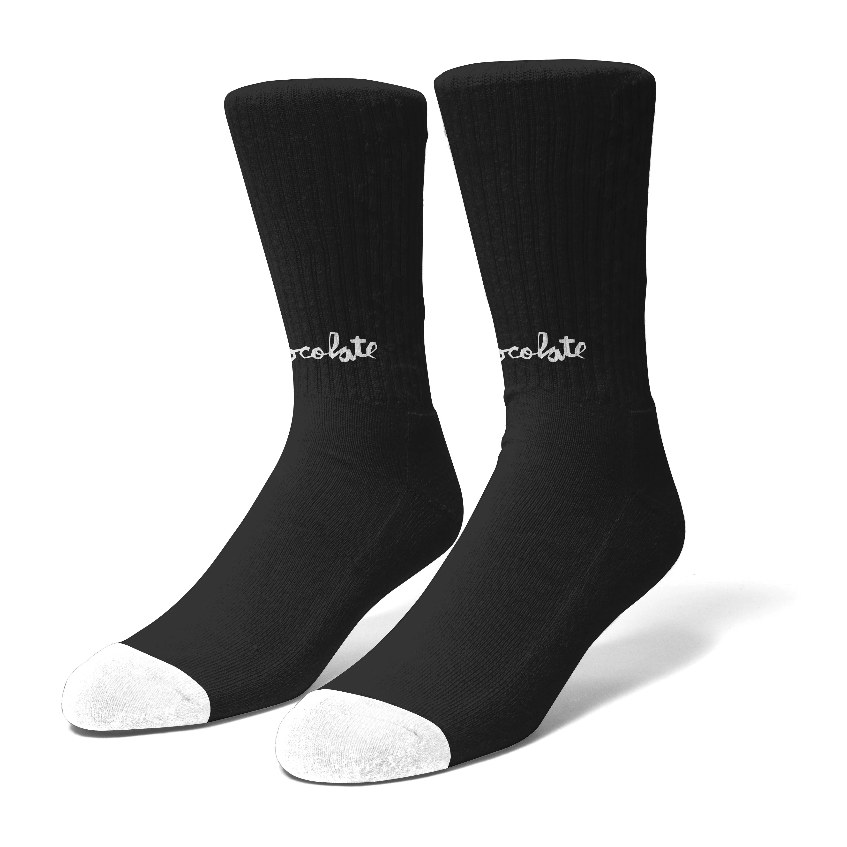Chocolate - Lost Chunk Socks - Black