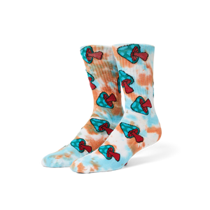 HUF Microdose Tiedye Sock (Tiedye) - O/S