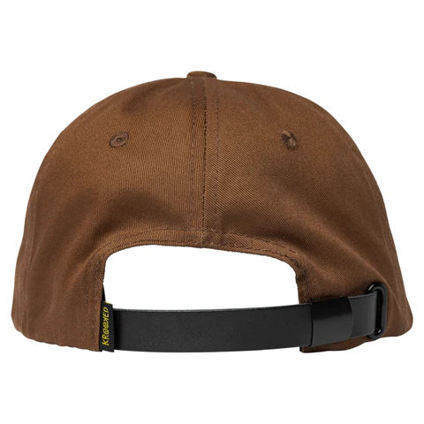 Krooked -  Double Ok Script Strapback Cap - Brown