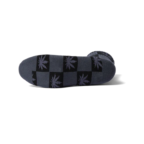HUF Checkered Plantlife Socks - Black