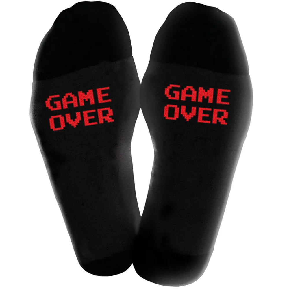 Girl - Pac-Man Game Over Socks - Black