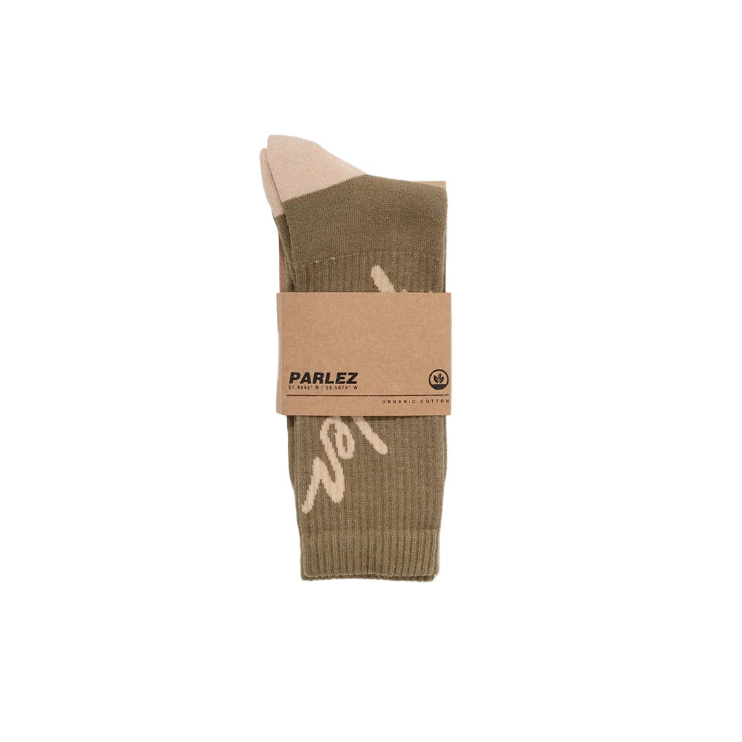 Parlez Orick Sock - Olive Green