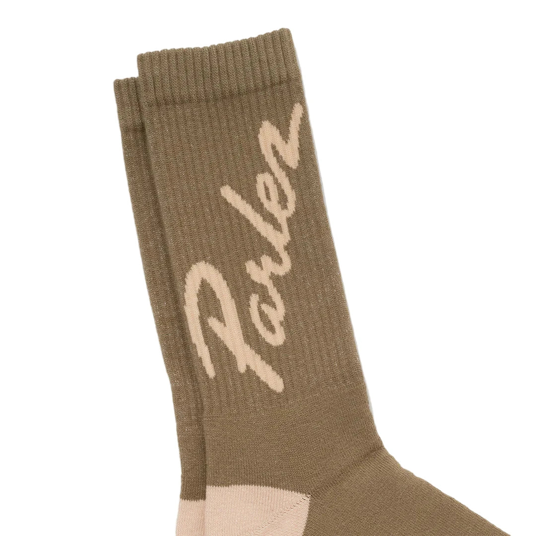 Parlez Orick Sock - Olive Green