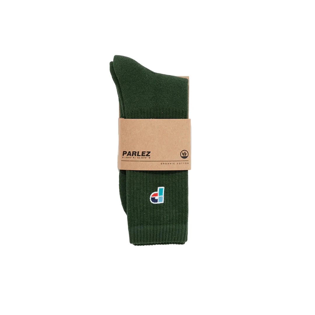 Parlez Lewis Sock - Deep Green