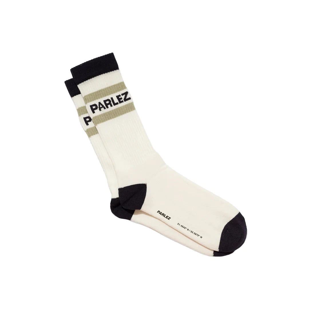 Parlez Strive Sock - White / Midnight