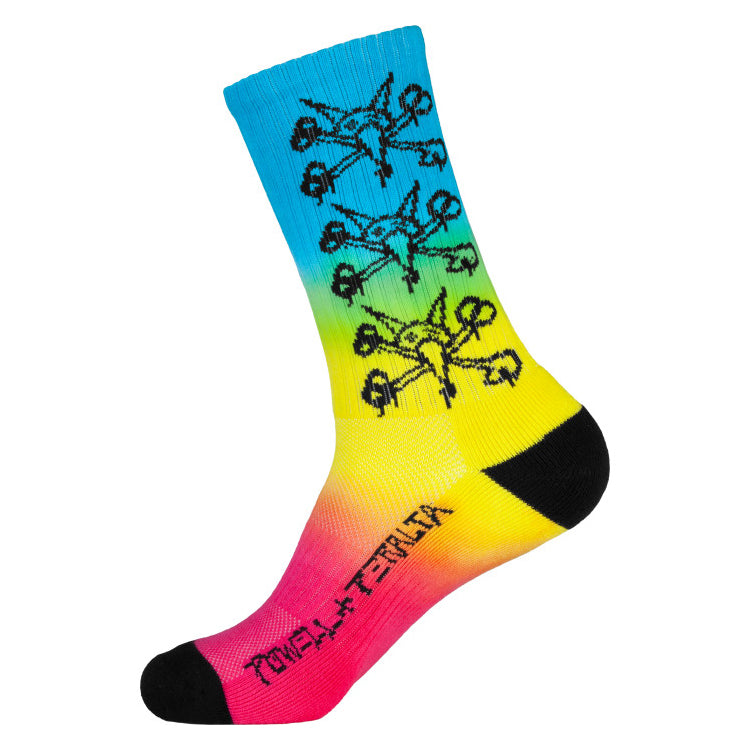 Vato Rats Cotton Socks - Colby Fade - Powell Peralta